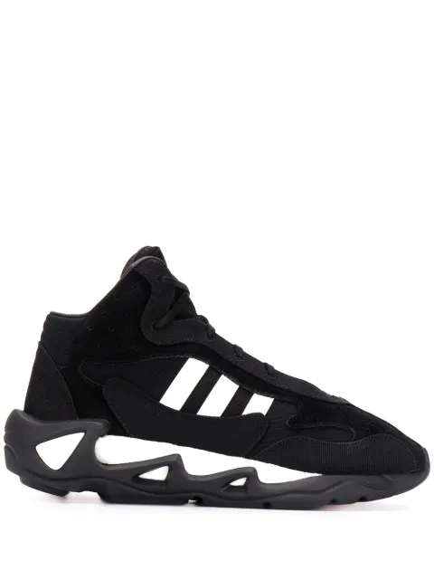 Y-3 side stripe sneakers
