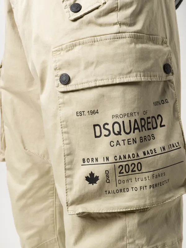 dsquared2 cargo trousers