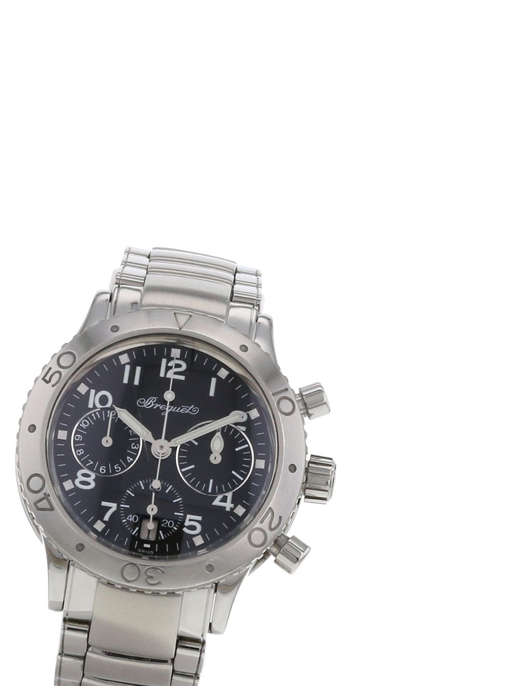 фото Breguet наручные часы type xx transatlantique pre-owned 33.5 мм 2000-х годов