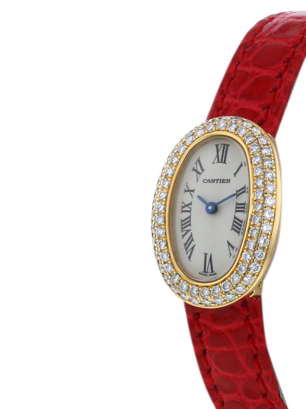 фото Cartier наручные часы baignoire pre-owned 18 мм 1990-х годов