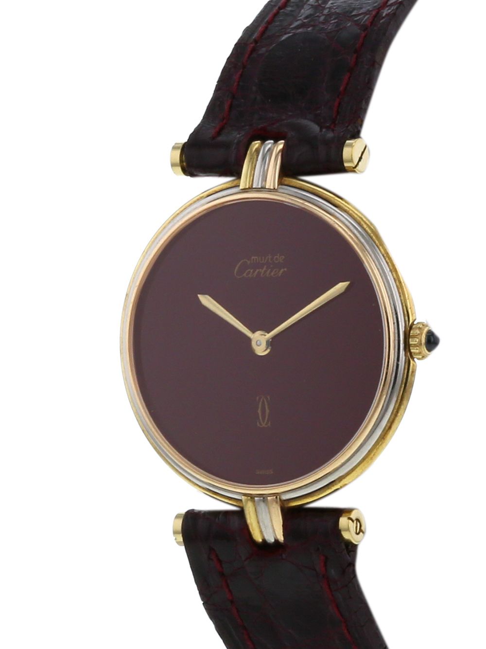 фото Cartier наручные часы must de cartier pre-owned 30 мм 1990-х годов