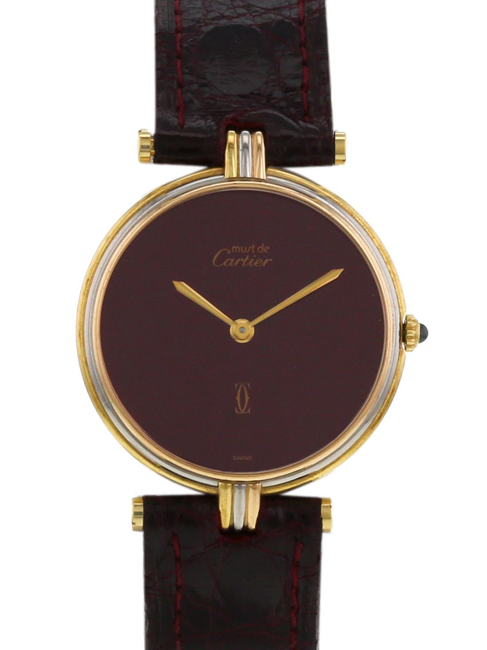 фото Cartier наручные часы must de cartier pre-owned 30 мм 1990-х годов