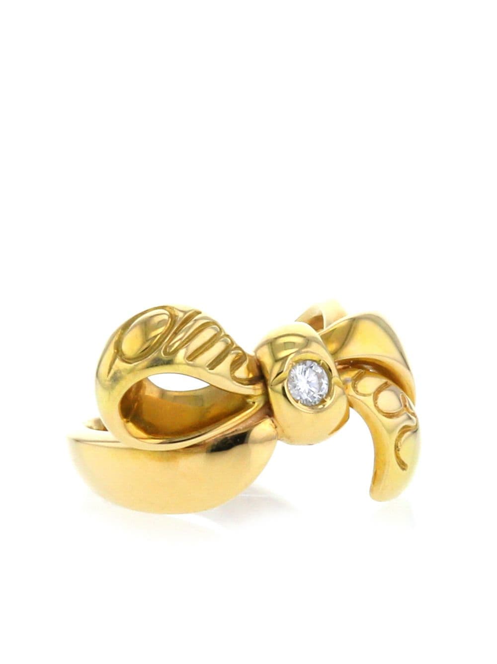 фото Christian dior кольцо из желтого золота 2000-го года