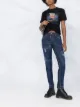 الصورة 2 من Dsquared2 جينز ضيق بتأثير مهترئ