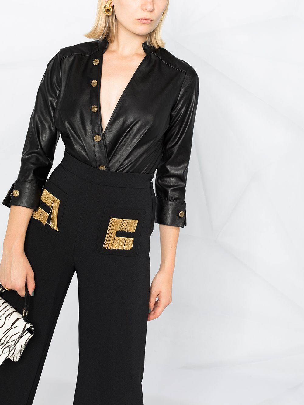 фото Elisabetta franchi side-button body