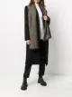 الصورة 2 من Rick Owens وشاح بشراشيب وملمس الفرو