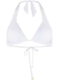 Dolce & Gabbana triangle bikini top - White