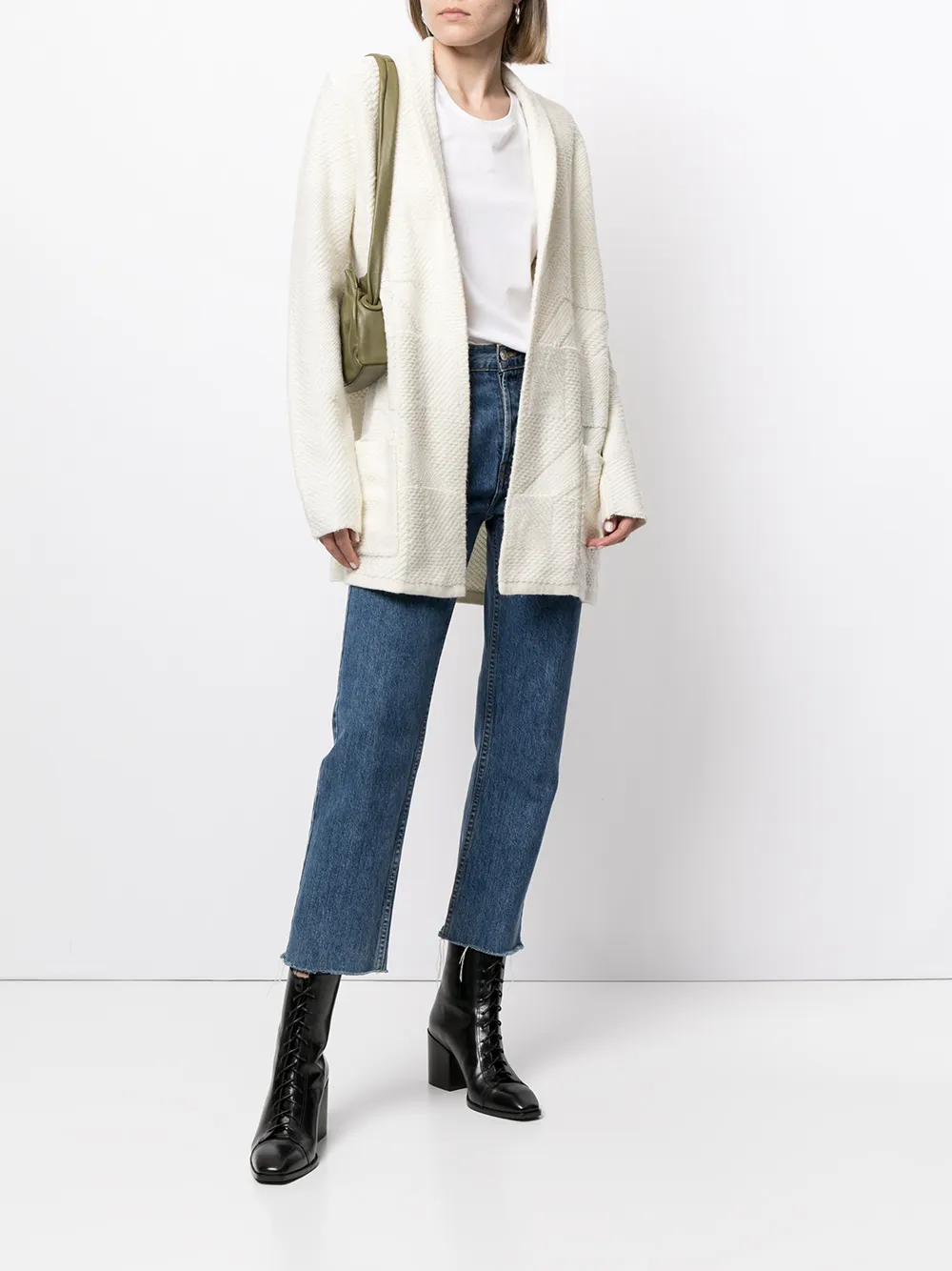 фото Bcbg max azria кардиган-пальто с накладными карманами