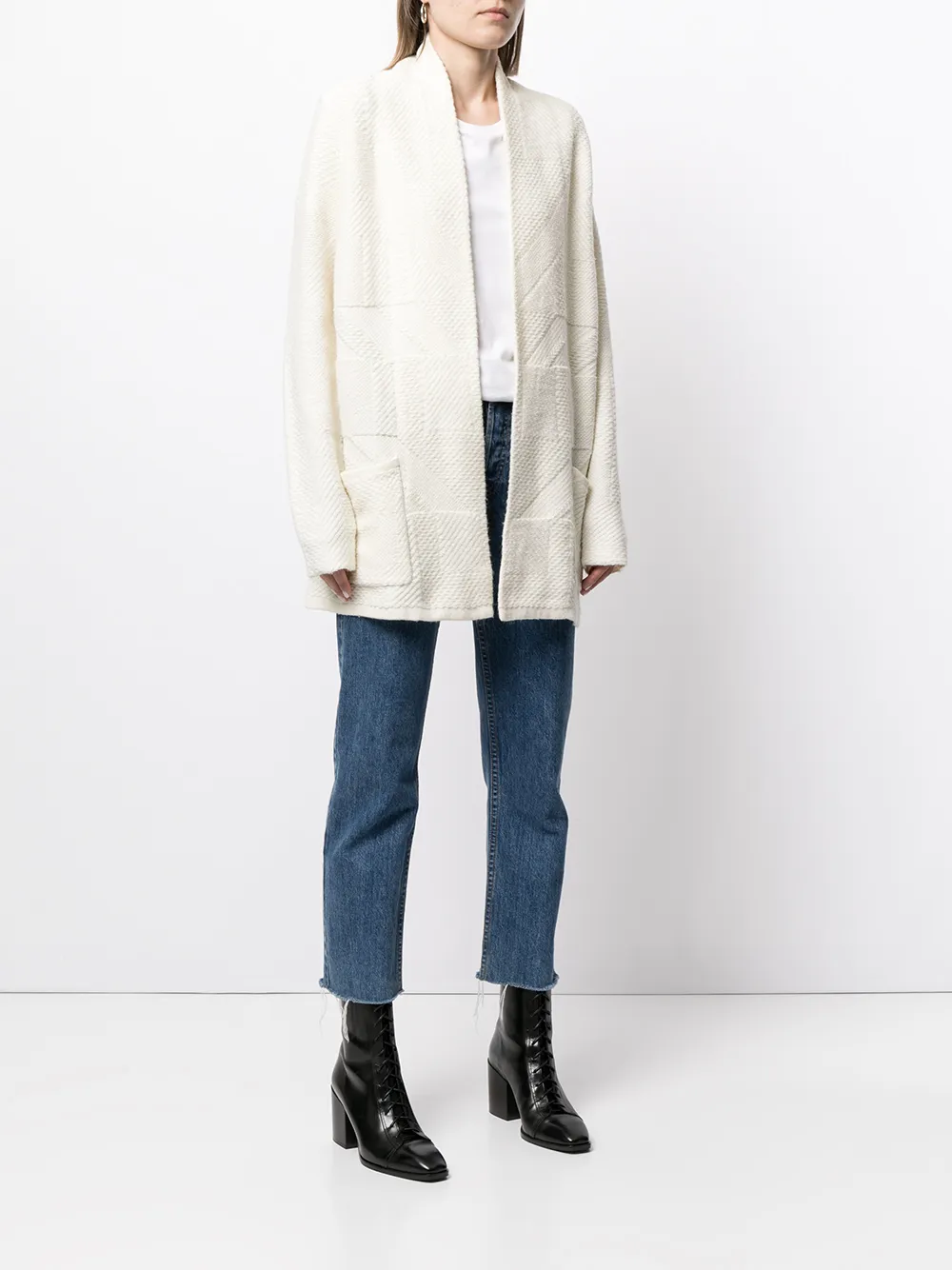 фото Bcbg max azria кардиган-пальто с накладными карманами