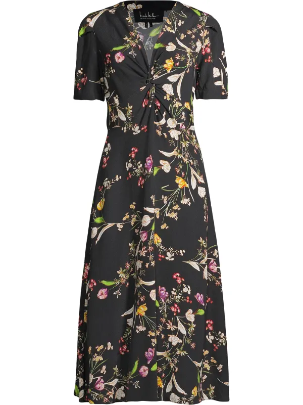 nicole miller floral dress