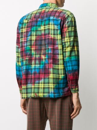 graffiti plaid shirt展示图