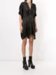 Rick Owens abstract-print mini dress