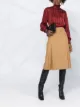 الصورة 2 من Saint Laurent بلوزة منقطة ومدموجة
