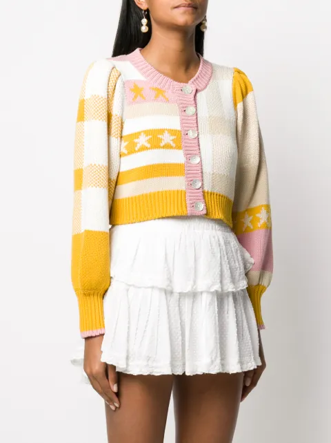 Shop yellow LoveShackFancy Bedford 