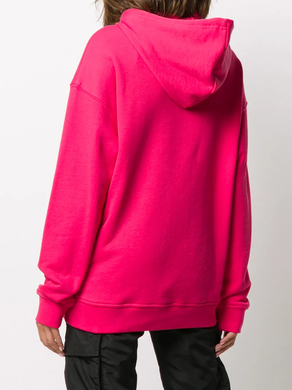 adidas Hoodie met logoprint Roze