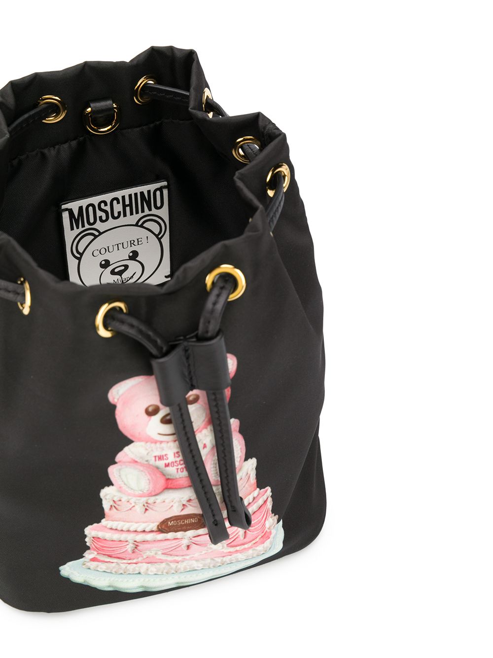 фото Moschino сумка-ведро teddy cake