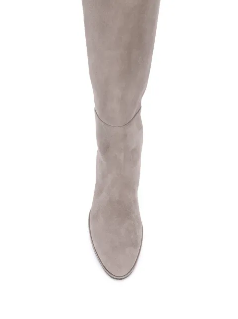 stuart weitzman harper leather sock boots
