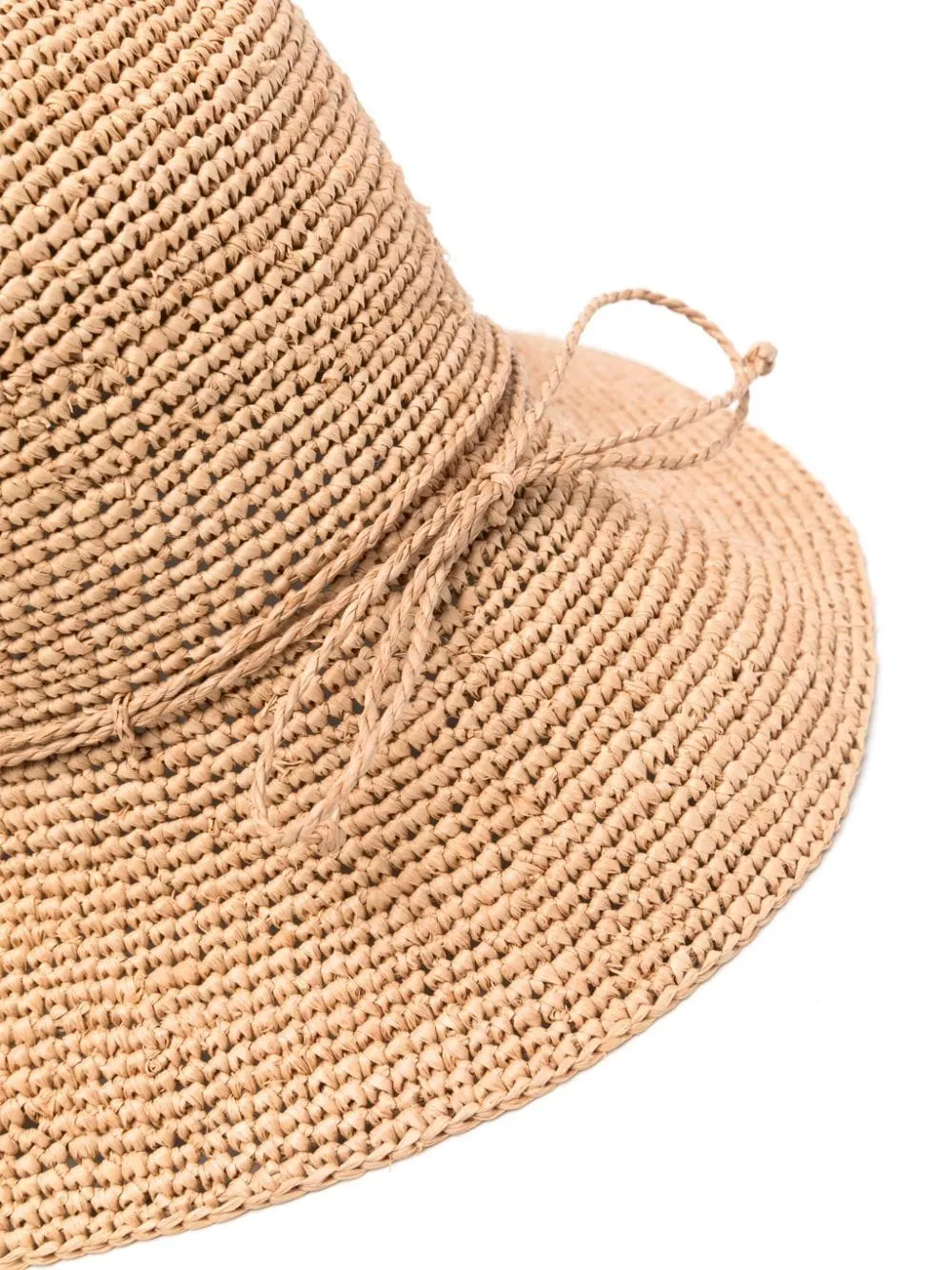 Helen Kaminski Raffia hoed Beige