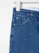 Stella McCartney Kids dot-embroidered denim jeans
