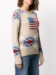 Polo Ralph Lauren كنزة برقبة مستديرة وحياكة إنتارسيا