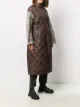 Baum Und Pferdgarten contrast sleeves quilted coat