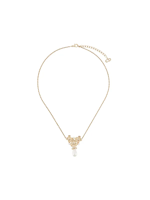 dior pendant necklace