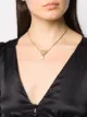 الصورة 2 من Christian Dior قلادة كلاسيكية بدلاية زهرة من الثمانينات