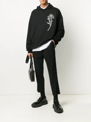 double neck sweatshirt