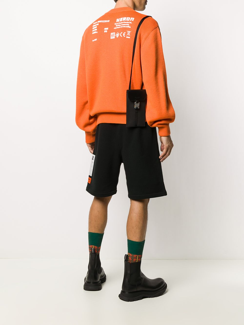 фото Heron preston stamp crew neck jumper