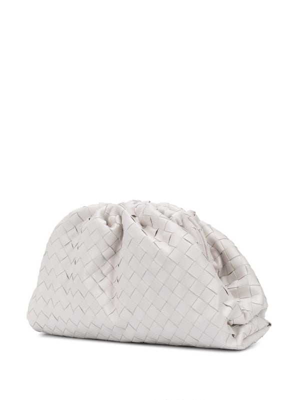 bottega veneta woven clutch