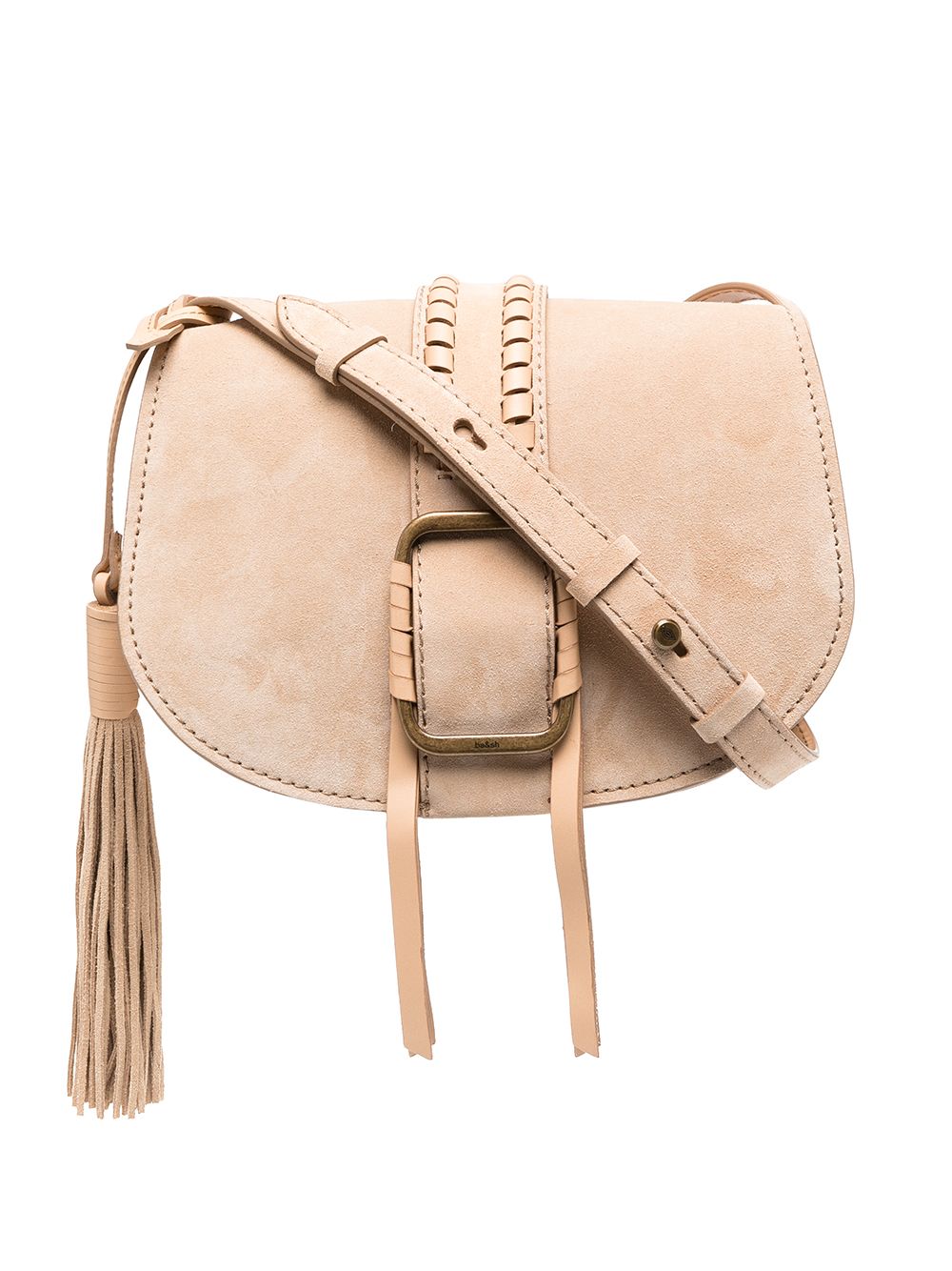 фото Ba&sh teddy tassel crossbody bag