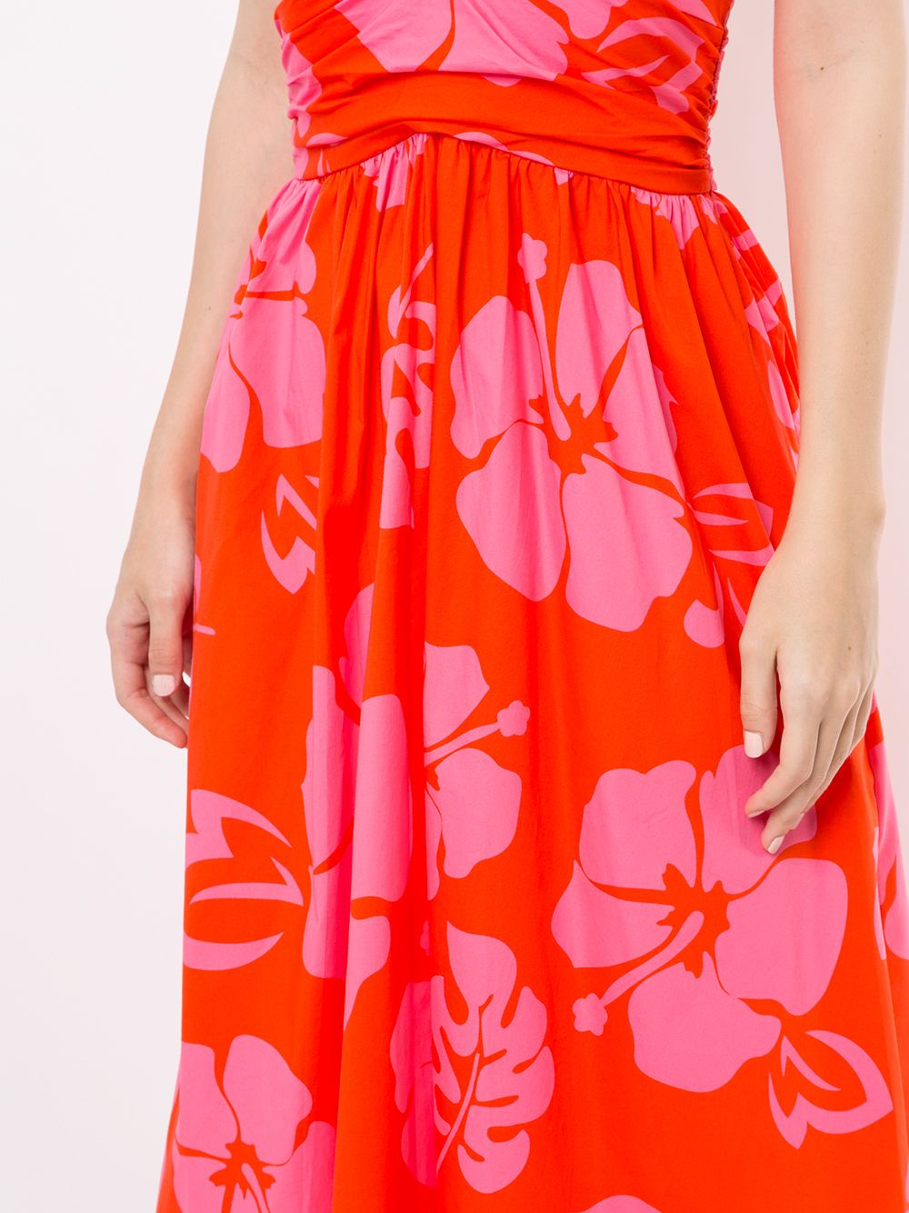 фото Staud платье с цветочным принтом