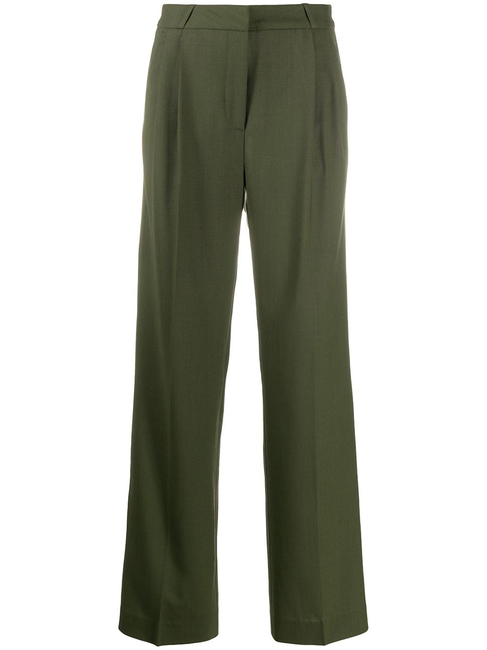 pantalon palazzo à pinces