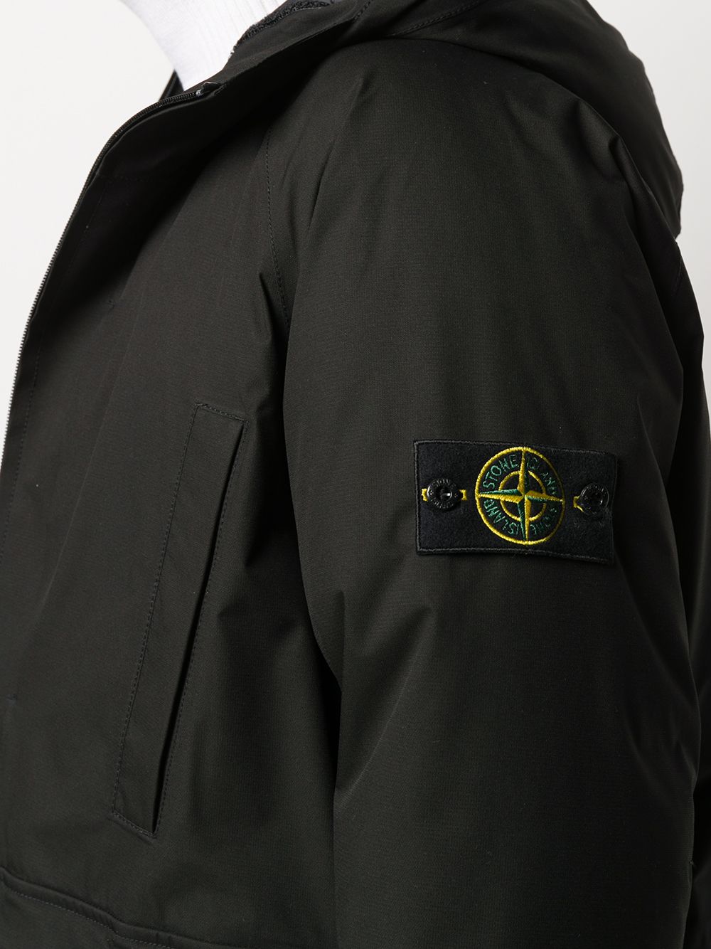 фото Stone island пуховик ripstop gore-tex