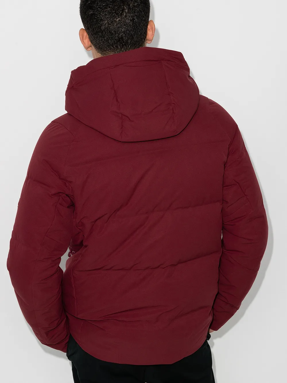 фото Descente allterrain red mizusawa padded jacket