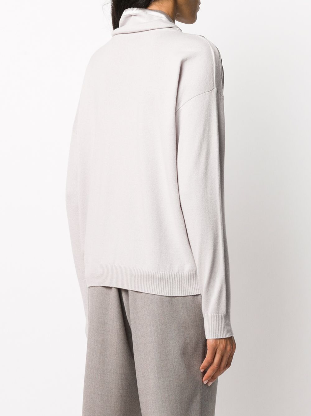 фото Gentry portofino drawstring cowl neck jumper