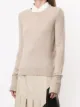JOSEPH round-neck cashmere jumper