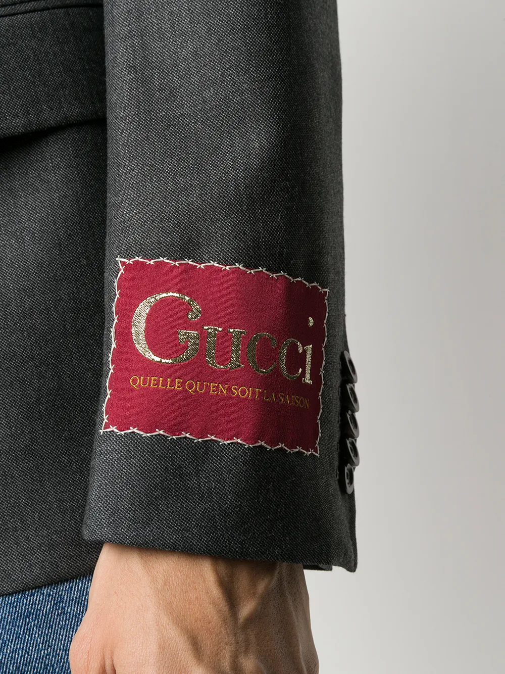 фото Gucci двубортный пиджак