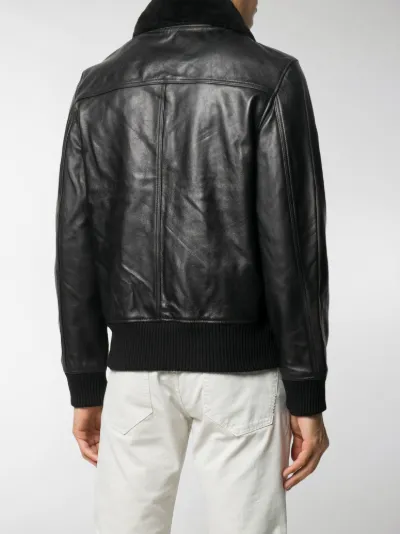 Officine Generale shearling trim 