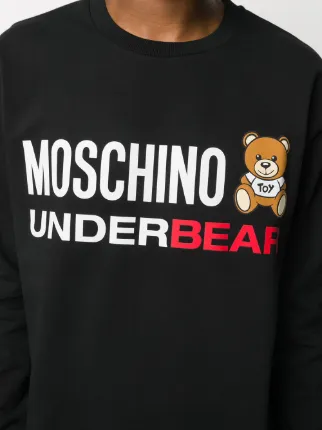 Underbear print sweatshirt展示图