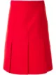 Image 1 of MSGM pleated knee-length skirt