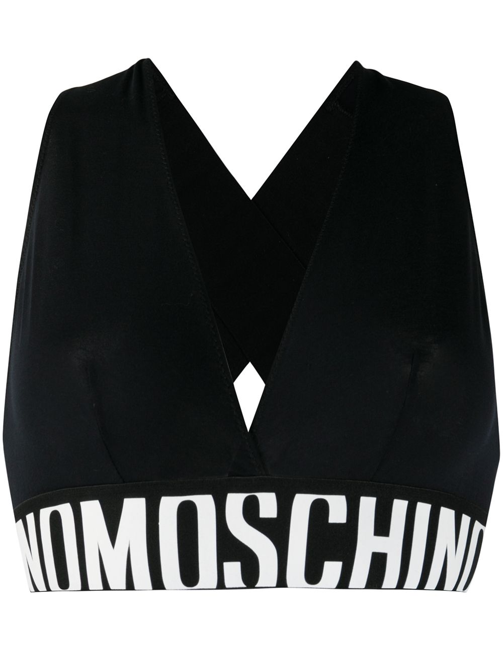 фото Moschino бюстгальтер с логотипом