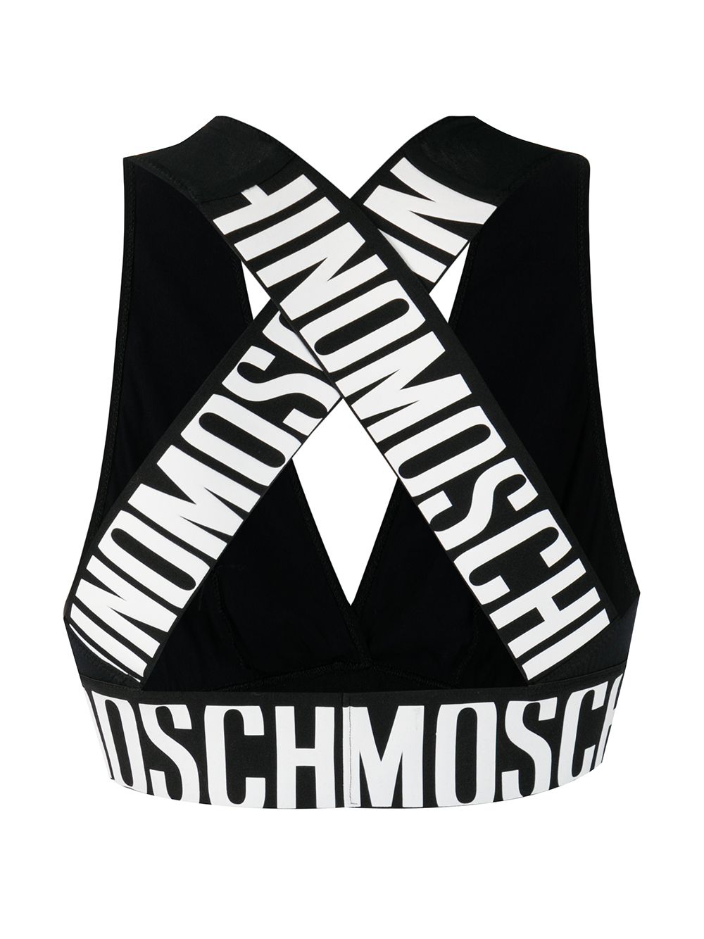 фото Moschino бюстгальтер с логотипом