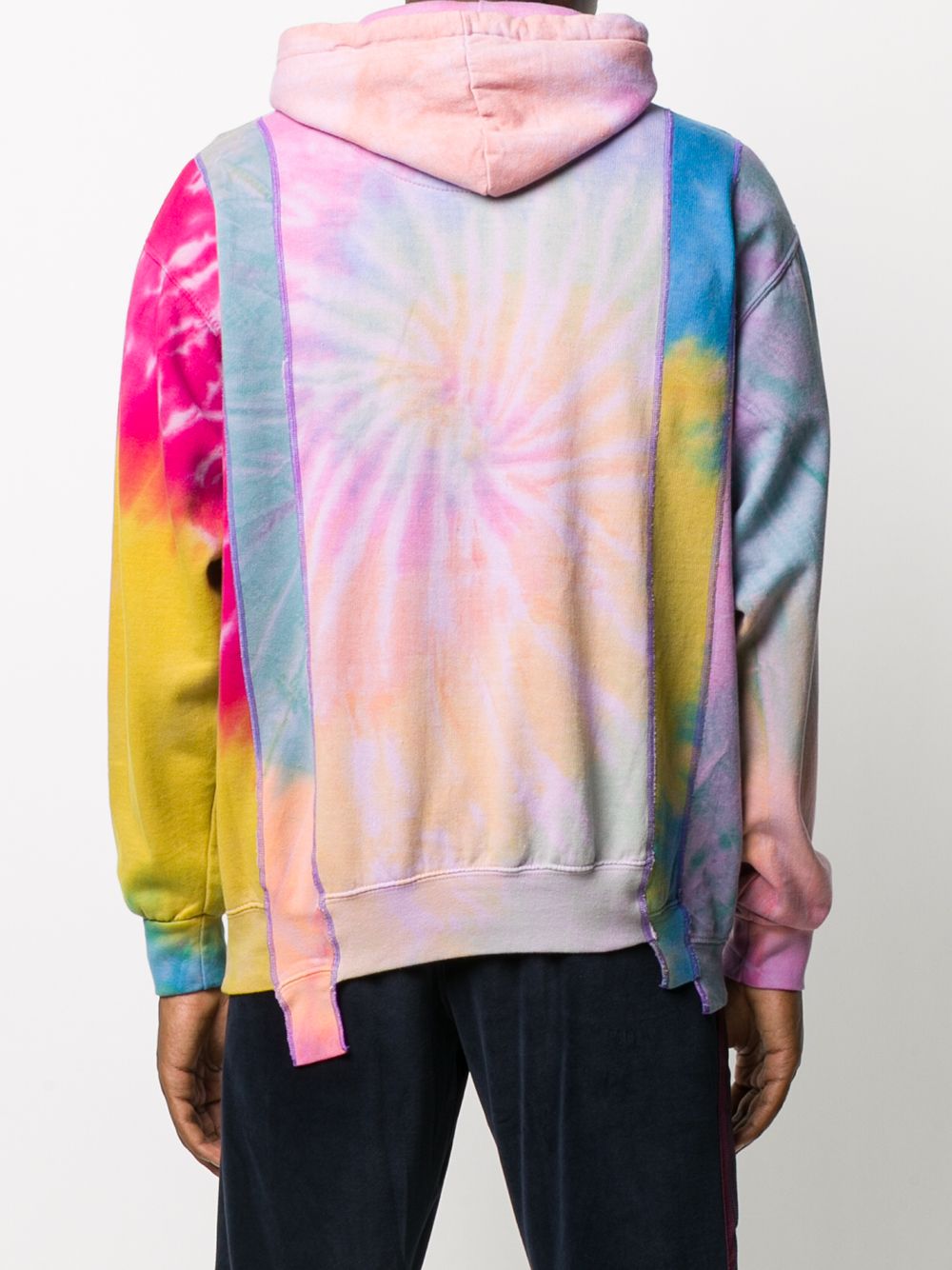 фото Needles reworked hooded tie-dye sweatshirt