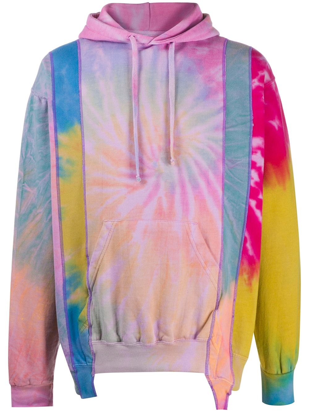 фото Needles reworked hooded tie-dye sweatshirt