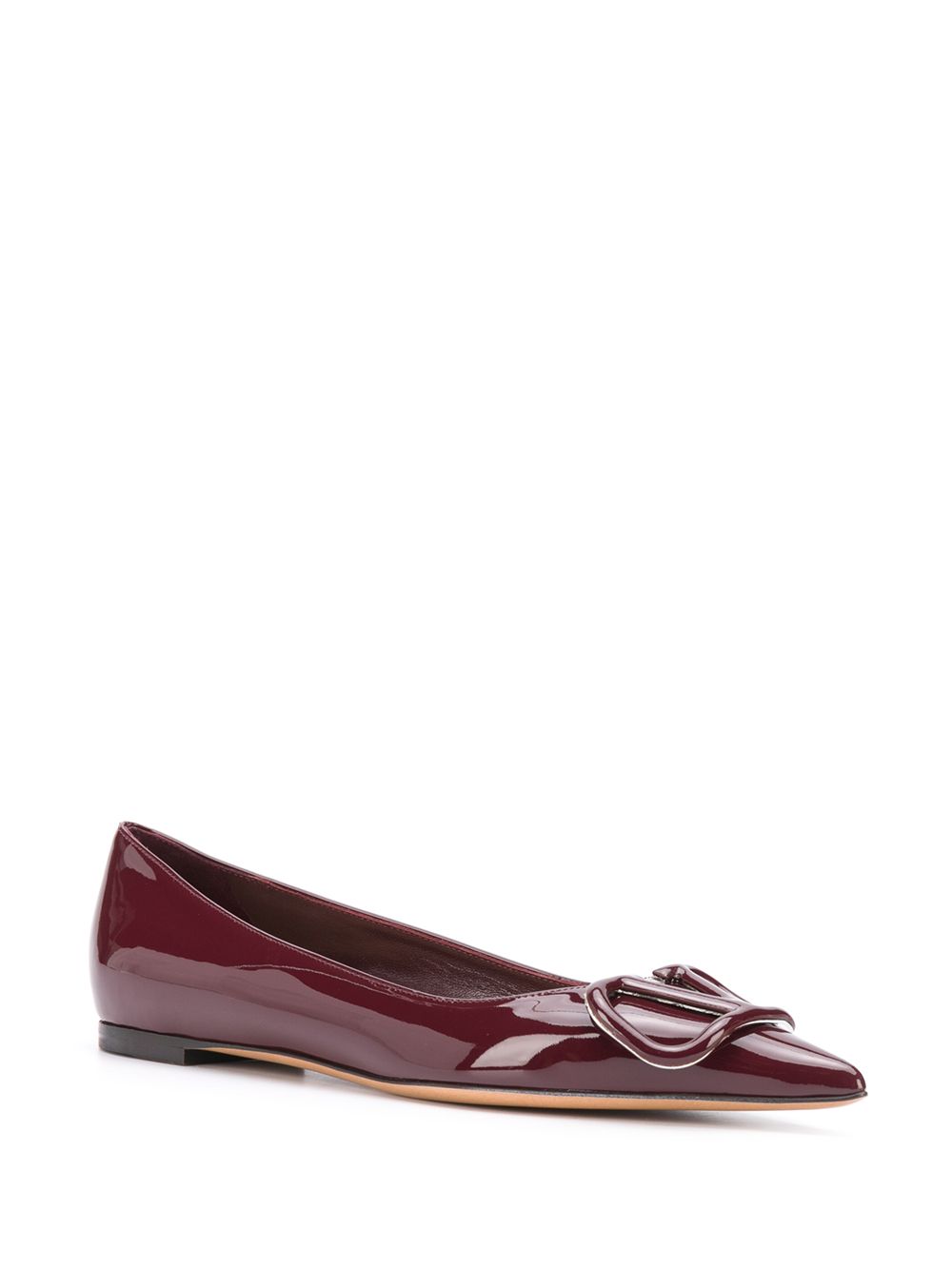 фото Valentino garavani vlogo ballerina flats