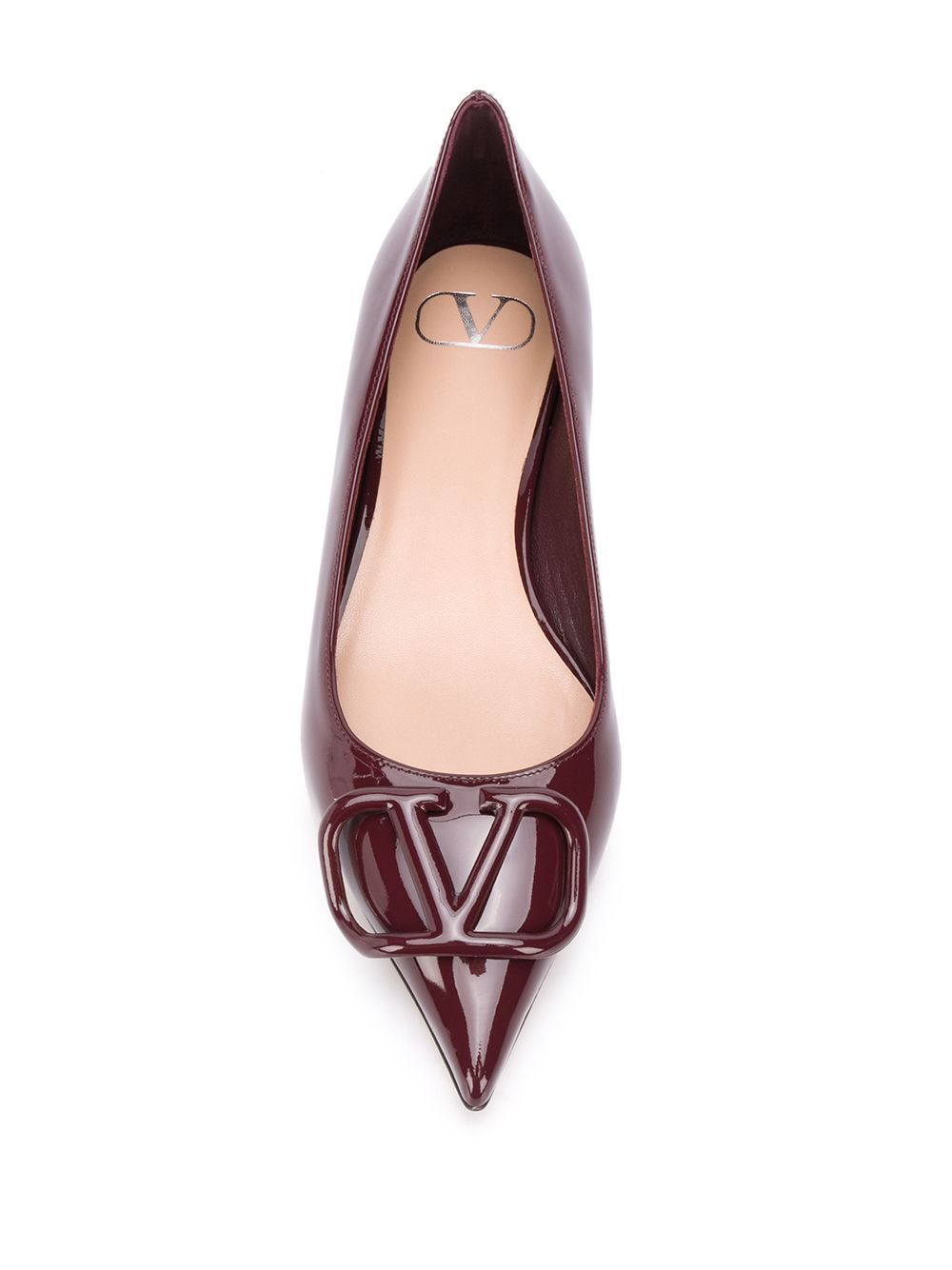 фото Valentino garavani vlogo ballerina flats