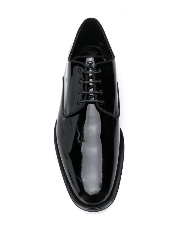 Dolce & Gabbana Patent Leather Derby Shoes - Farfetch