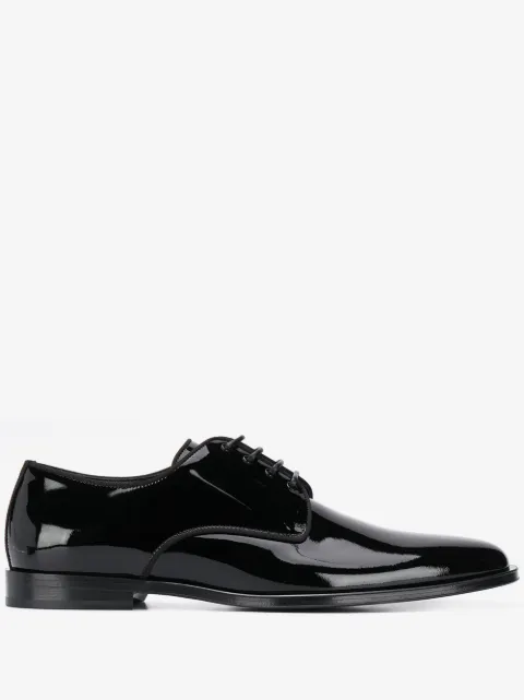 Dolce & Gabbana patent leather derby shoes