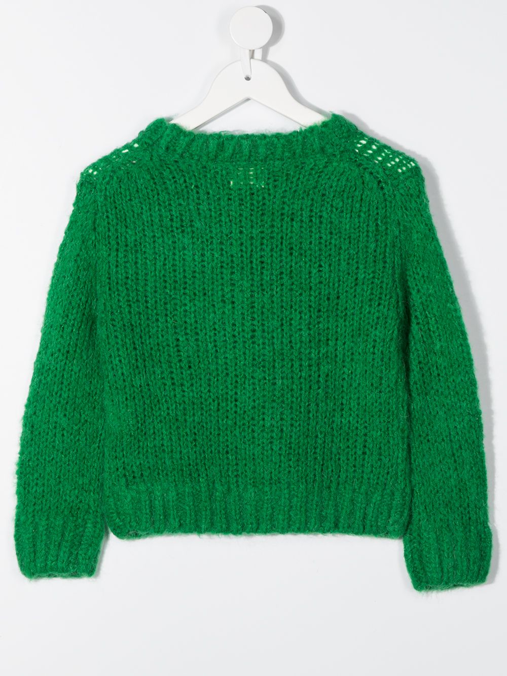 фото Longlivethequeen open-knit crew neck jumper